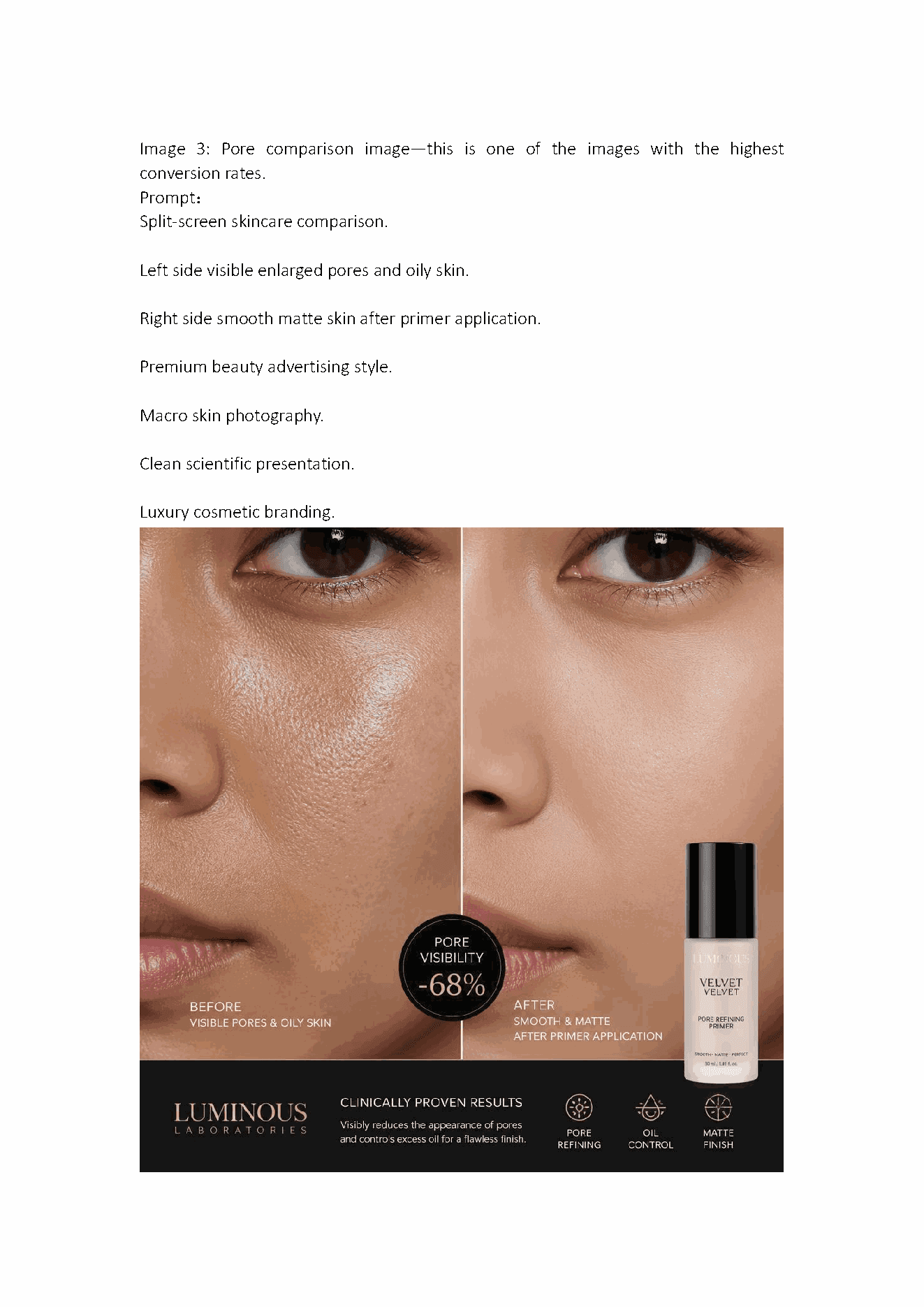 Preview page showing the comparison image direction